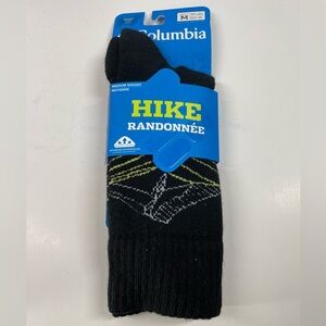 Columbia merino wool Hike medium weight socks M6-9 W8-11.5